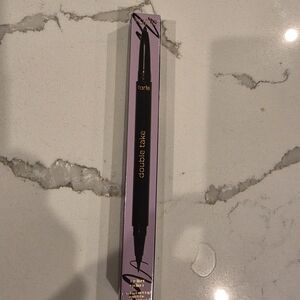 Tarte Double Take Eyeliner 2 In 1 Vegan, Waterproof- Sleek Black
